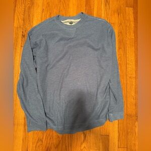 Men’s blue long sleeve shirt